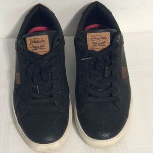 Levi Strauss 501 Mens Black Denim Shoes Sneakers  51888941A  Sz US 12